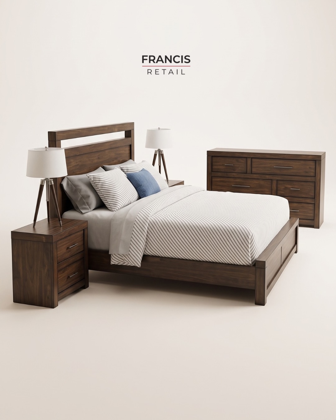 PARKSIDE KING BEDROOM SET (4 PIECES) — ONLY $1,889.99! ✨

Walk into a bedroom where everything alrea