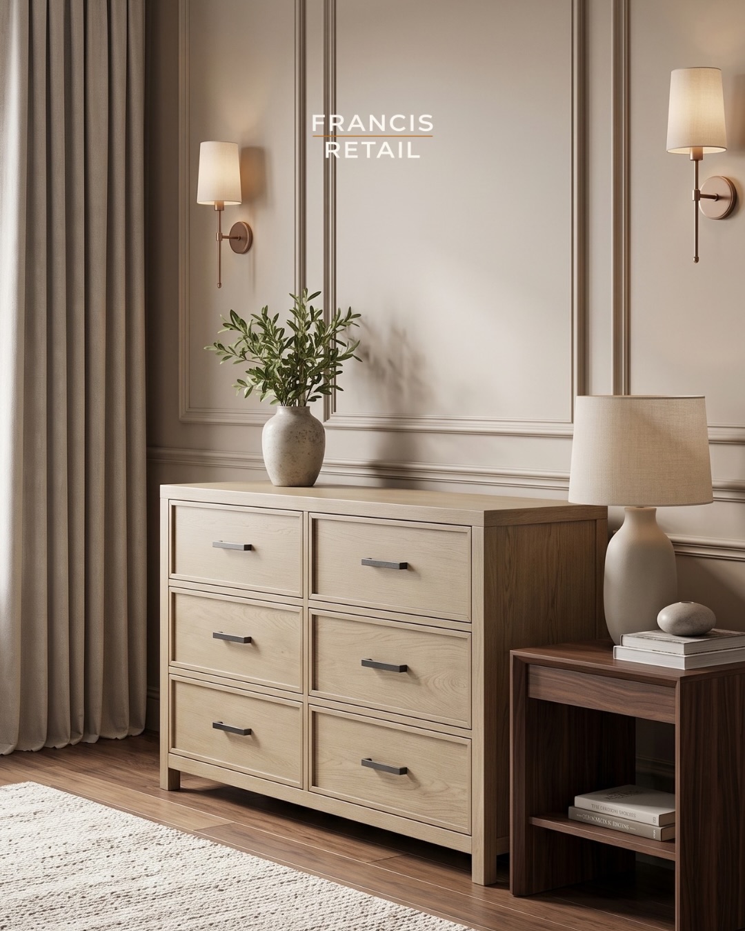 The “brand new” version of this dresser already sold out. The smart money bought this one instead.

