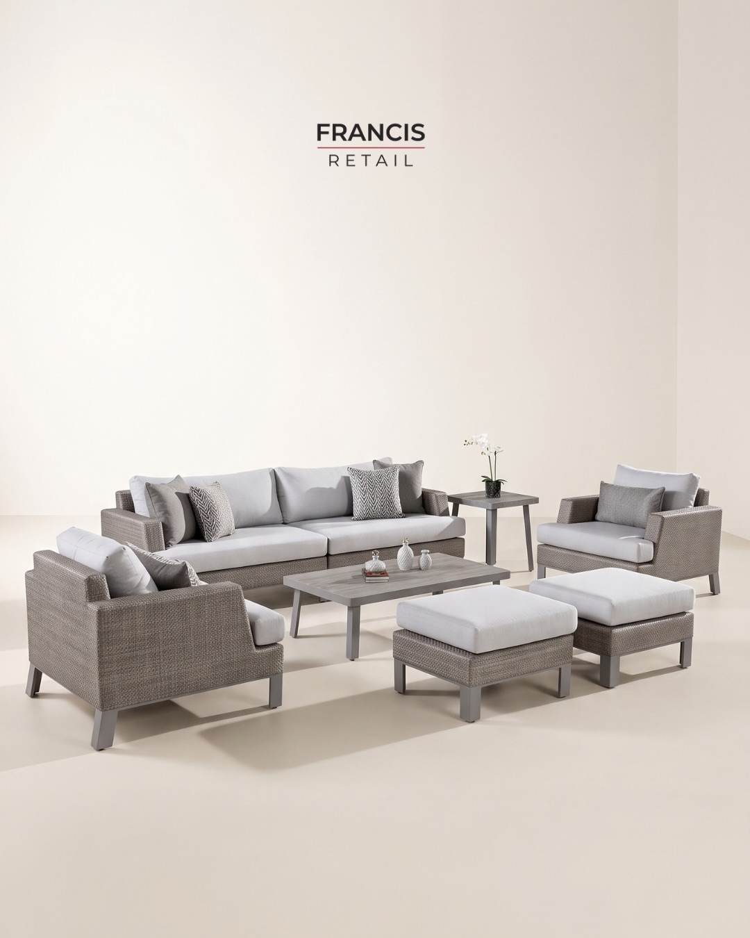 RST BRANDS MODERN SLING CONVERSATION SET — ONLY $1,699.99! 🛋️

The brand-new version of this set so