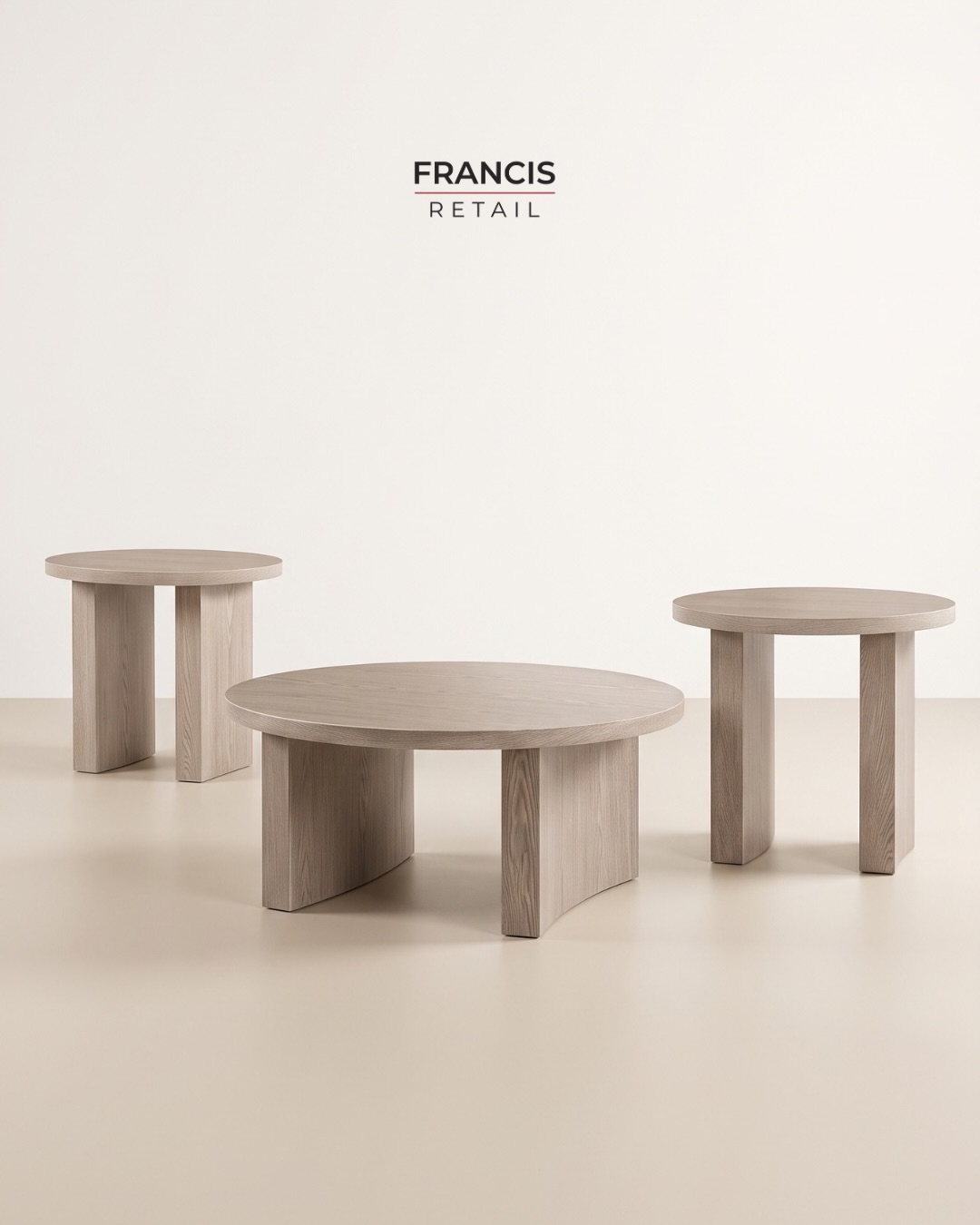 MANDY COFFEE TABLE + 2 SIDE TABLES — ONLY $329.99! ☕

Three tables. $329.99. That works out to about