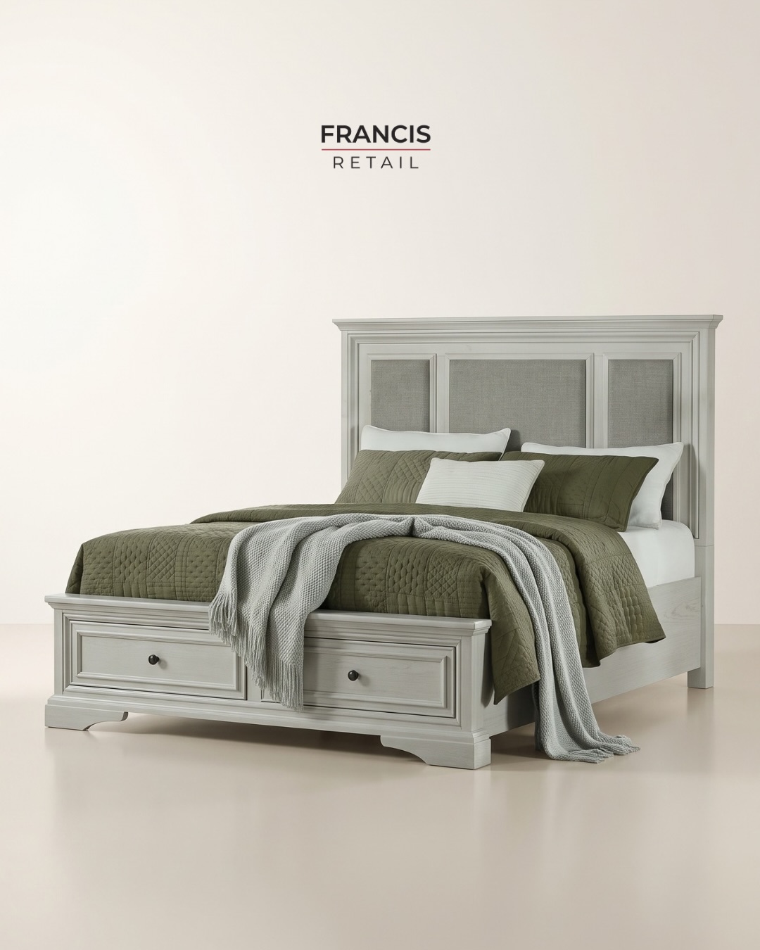 ANISTYN KING BED FRAME — ONLY $599.99! 🛏️

Holiday guests are coming. Is the guest room ready? The 